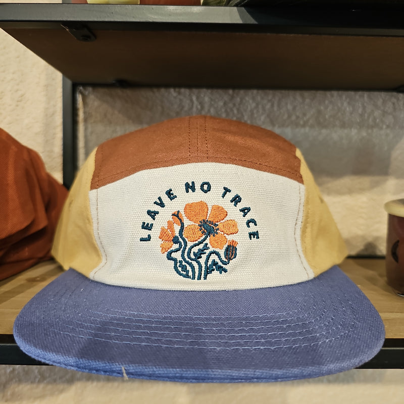 Load image into Gallery viewer, Leave No Trace Outdoor Ethics - 5 Panel Hat
