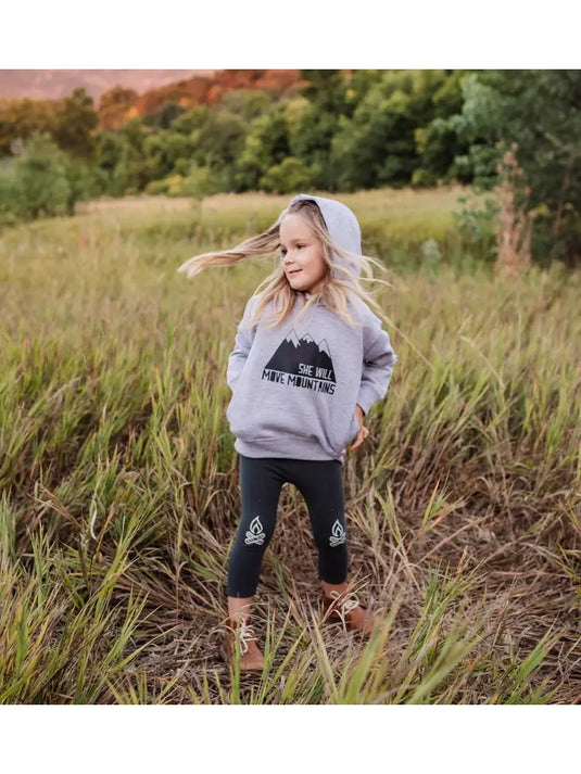 She Will Move Mountains Toddler Hoodie Sweatshirt