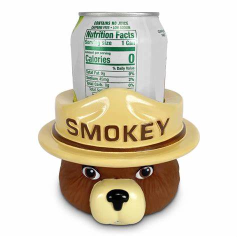 Load image into Gallery viewer, Smokey Bear Can Cooler

