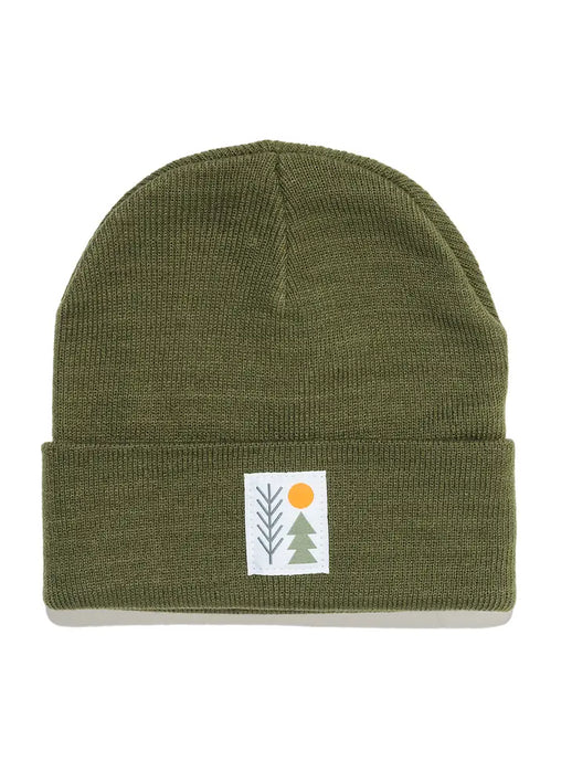 Evergreen Cuffed Beanie Olive